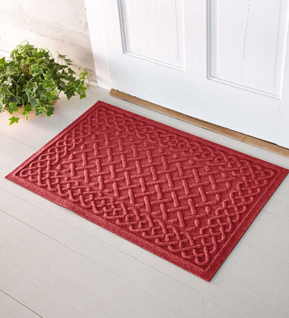 Plow & Hearth Doormats & Boot Trays Outdoor Living Waterhog Cable Weave Doormat