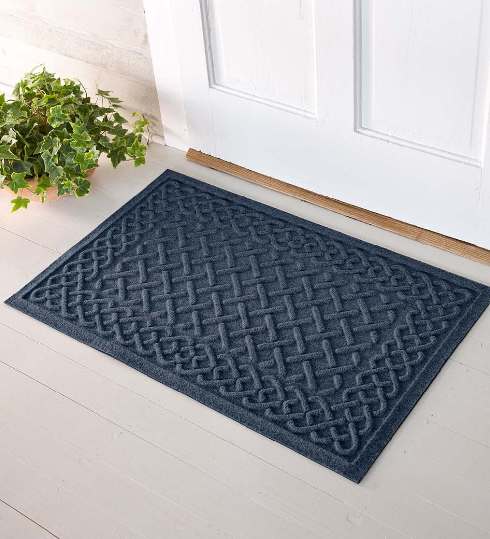 Plow & Hearth Doormats & Boot Trays Outdoor Living Waterhog Cable Weave Doormat