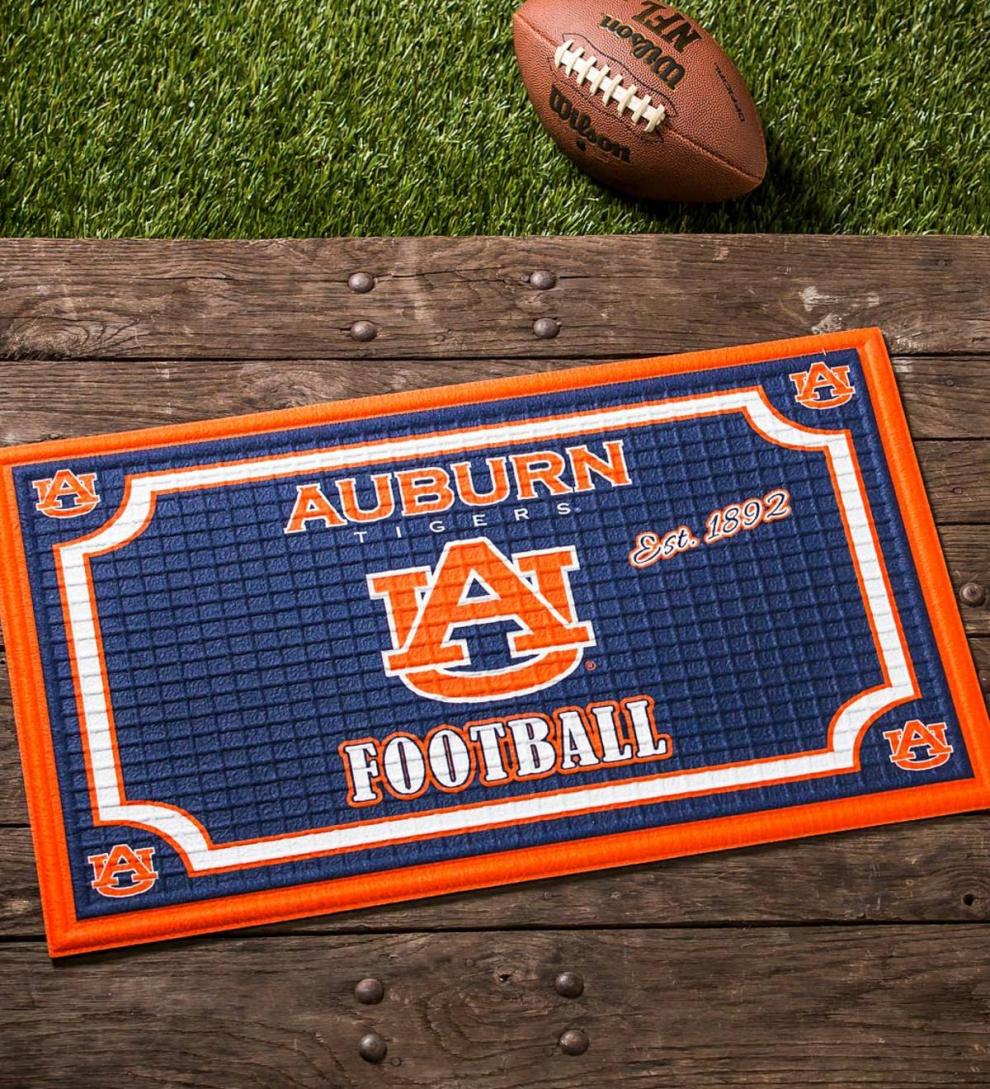 Plow & Hearth Doormats Indoor Living Indoor/Outdoor College Team Pride Embossed Doormat - Univ Of Alabama