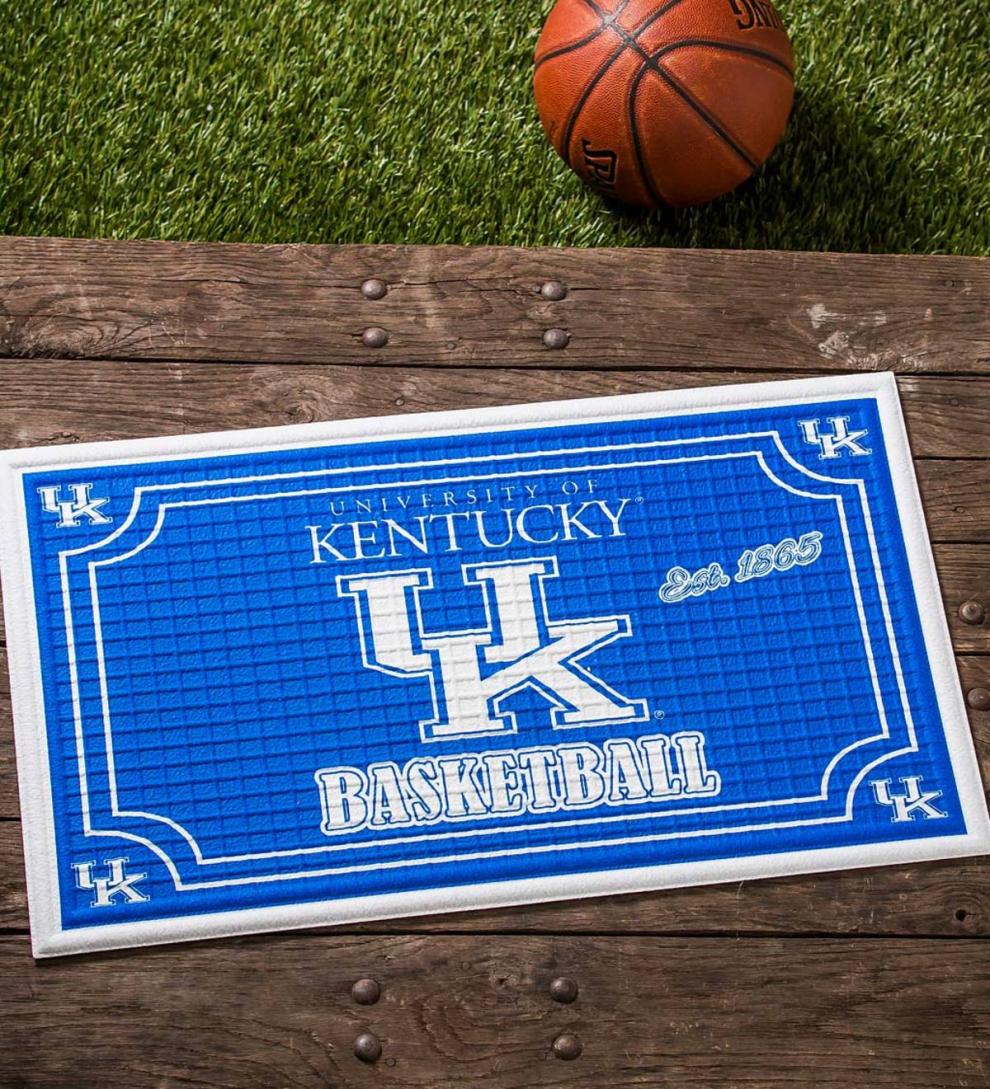 Plow & Hearth Doormats Indoor Living Indoor/Outdoor College Team Pride Embossed Doormat - Univ Of Alabama