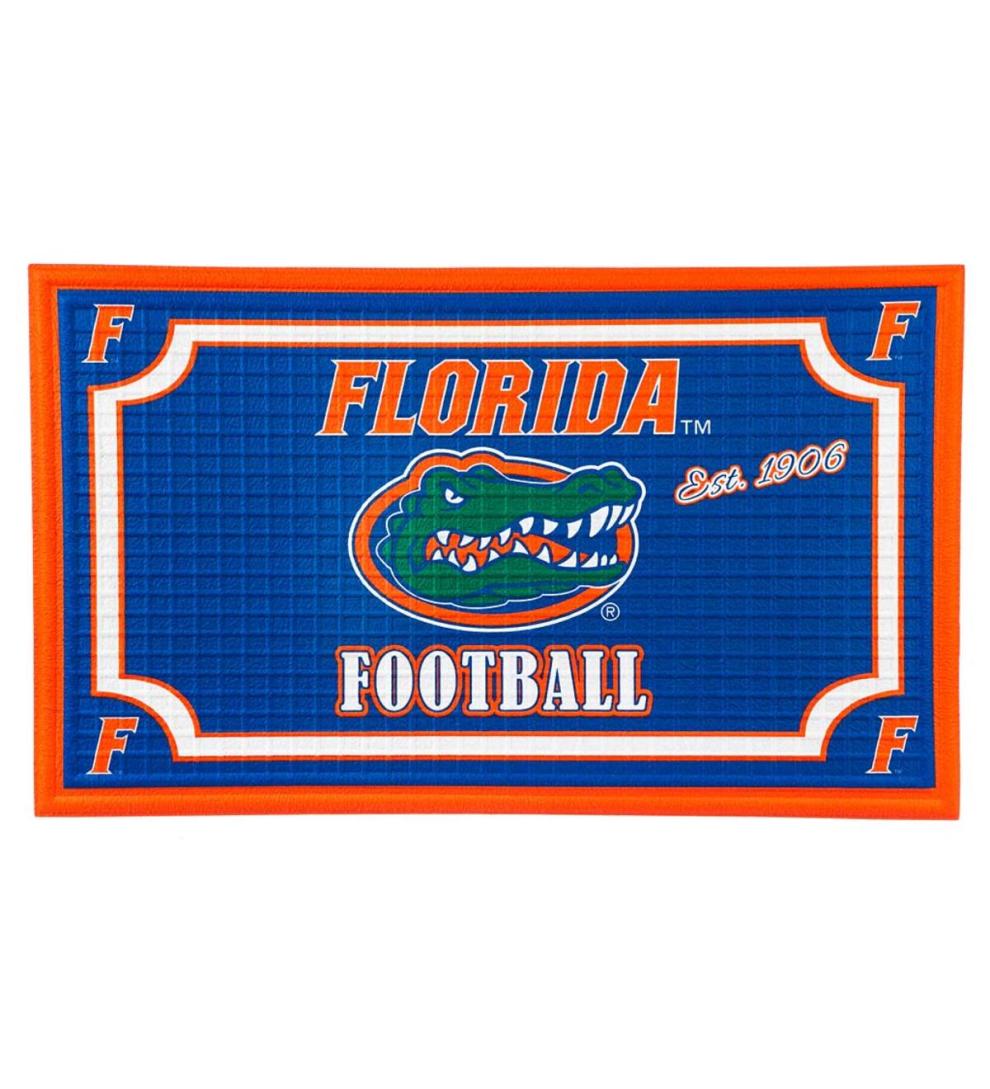Plow & Hearth Doormats Indoor Living Indoor/Outdoor College Team Pride Embossed Doormat - Univ Of Alabama