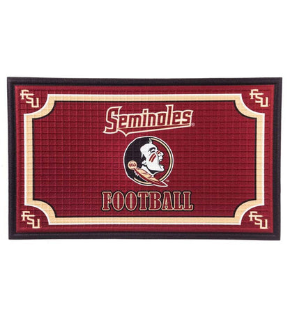 Plow & Hearth Doormats Indoor Living Indoor/Outdoor College Team Pride Embossed Doormat - Univ Of Alabama