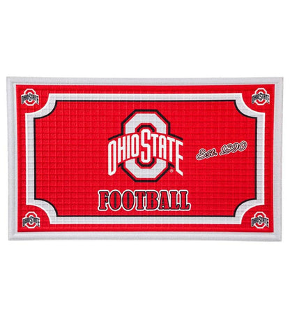 Plow & Hearth Doormats Indoor Living Indoor/Outdoor College Team Pride Embossed Doormat - Univ Of Alabama