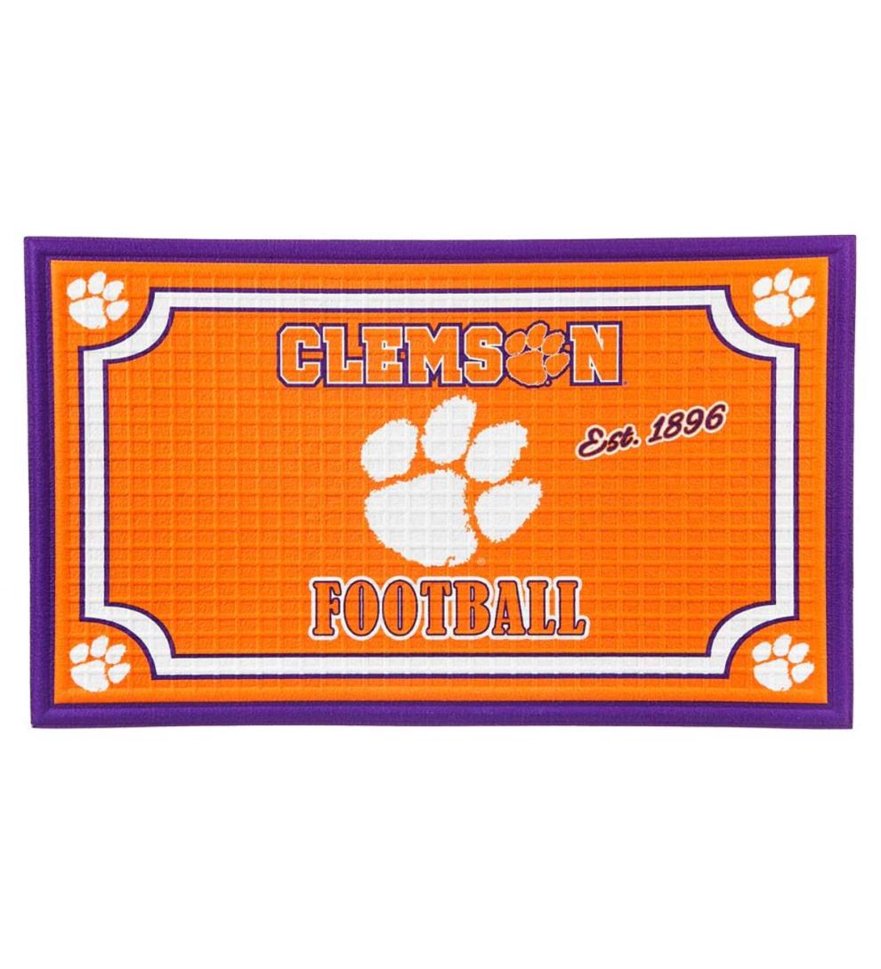 Plow & Hearth Doormats Indoor Living Indoor/Outdoor College Team Pride Embossed Doormat - Univ Of Alabama
