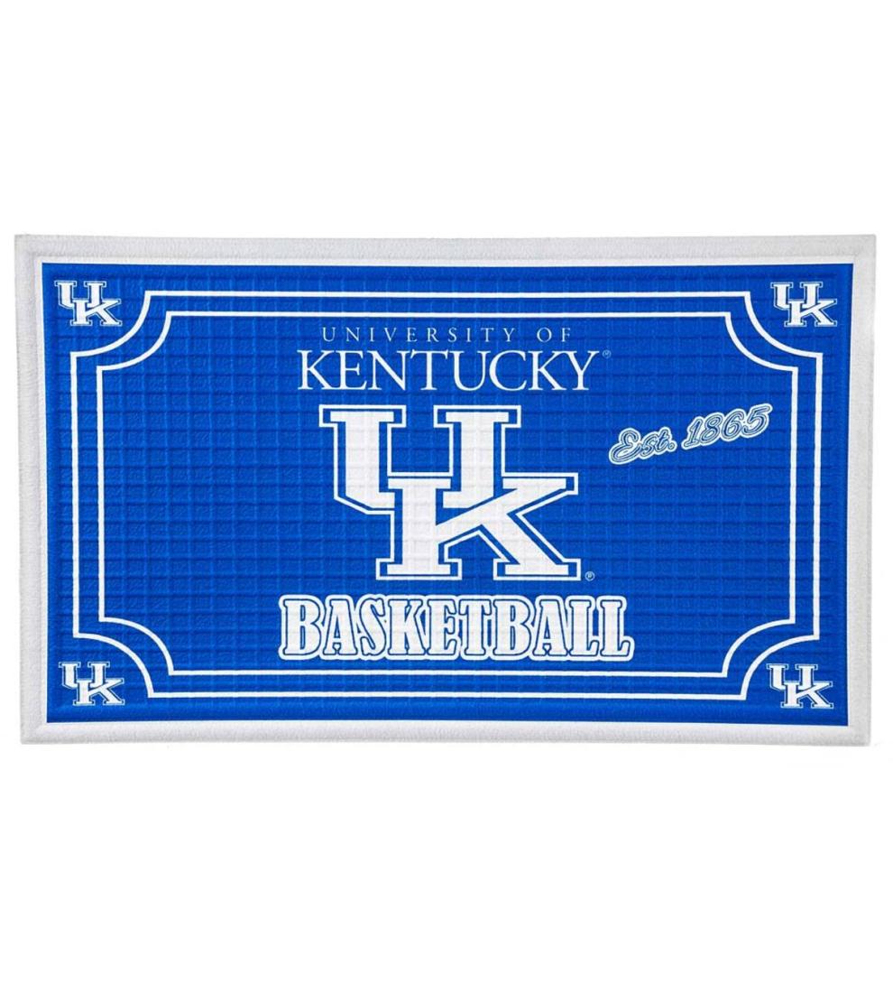 Plow & Hearth Doormats Indoor Living Indoor/Outdoor College Team Pride Embossed Doormat - Univ Of Alabama