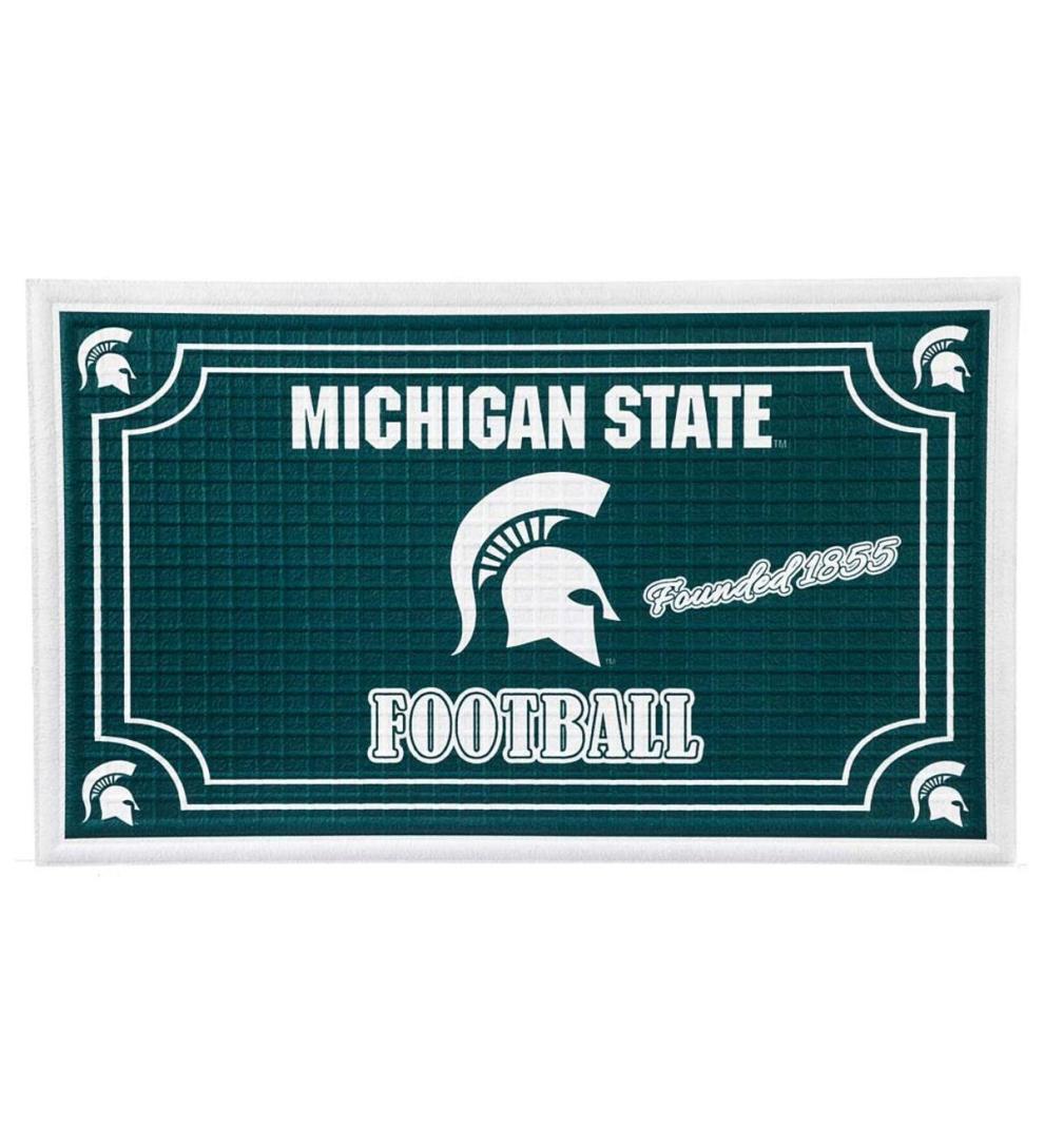 Plow & Hearth Doormats Indoor Living Indoor/Outdoor College Team Pride Embossed Doormat - Univ Of Alabama