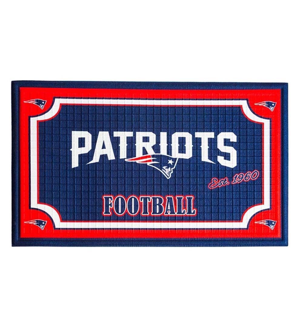 Plow & Hearth Doormats Indoor Living Indoor/Outdoor Nfl Team Pride Embossed Doormat - Denver Broncos