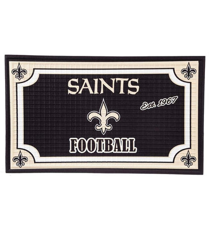 Plow & Hearth Doormats Indoor Living Indoor/Outdoor Nfl Team Pride Embossed Doormat - Denver Broncos