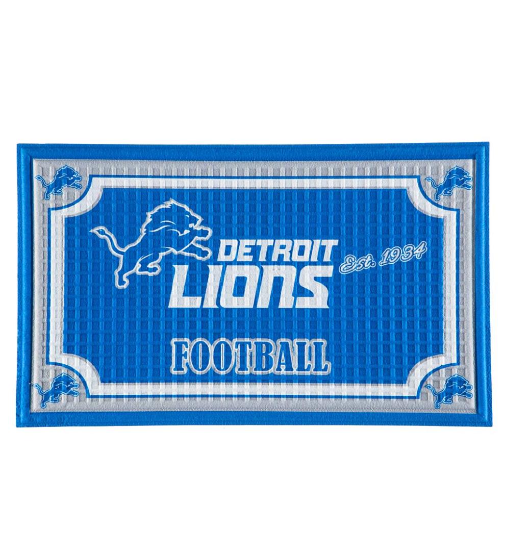Plow & Hearth Doormats Indoor Living Indoor/Outdoor Nfl Team Pride Embossed Doormat - Denver Broncos