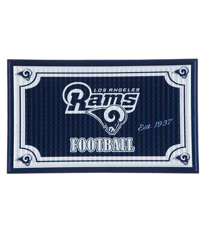 Plow & Hearth Doormats Indoor Living Indoor/Outdoor Nfl Team Pride Embossed Doormat - Denver Broncos