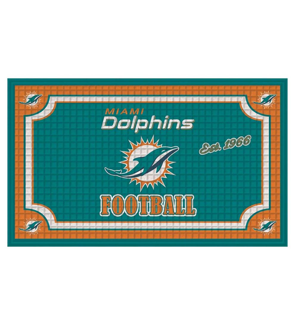 Plow & Hearth Doormats Indoor Living Indoor/Outdoor Nfl Team Pride Embossed Doormat - Denver Broncos