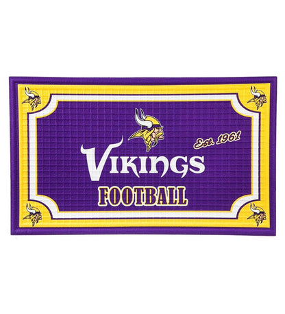 Plow & Hearth Doormats Indoor Living Indoor/Outdoor Nfl Team Pride Embossed Doormat - Denver Broncos
