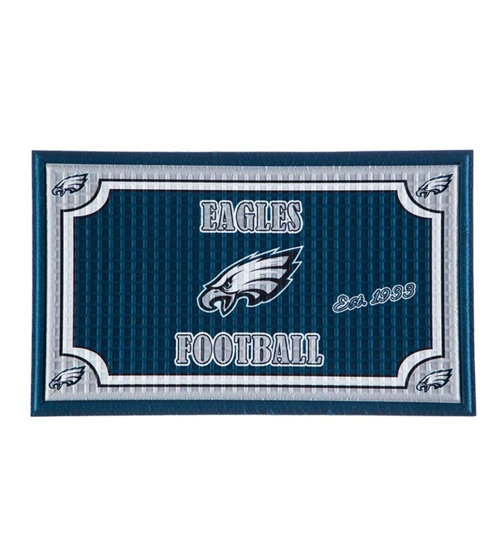Plow & Hearth Doormats Indoor Living Indoor/Outdoor Nfl Team Pride Embossed Doormat - Denver Broncos