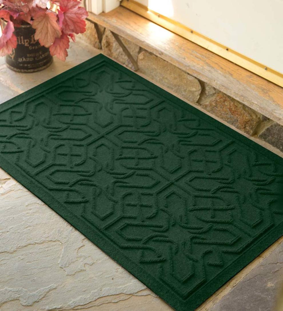 Plow & Hearth Doormats Indoor Living Waterhog Celtic Knot Doormat