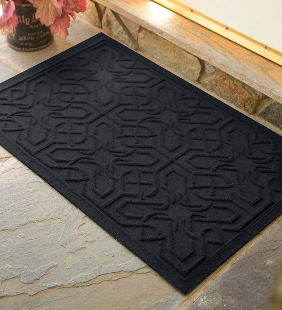 Plow & Hearth Doormats Indoor Living Waterhog Celtic Knot Doormat