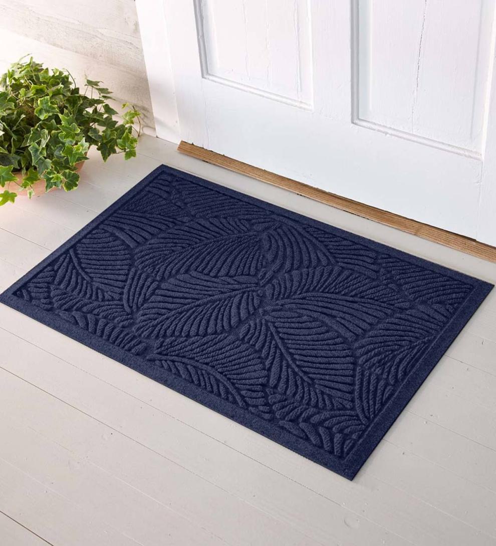 Plow & Hearth Doormats Indoor Living Waterhog Fern Doormat