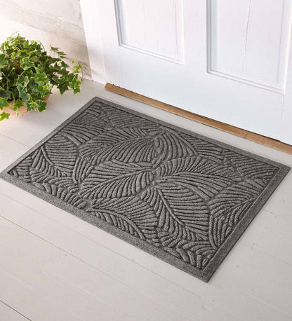 Plow & Hearth Doormats Indoor Living Waterhog Fern Doormat