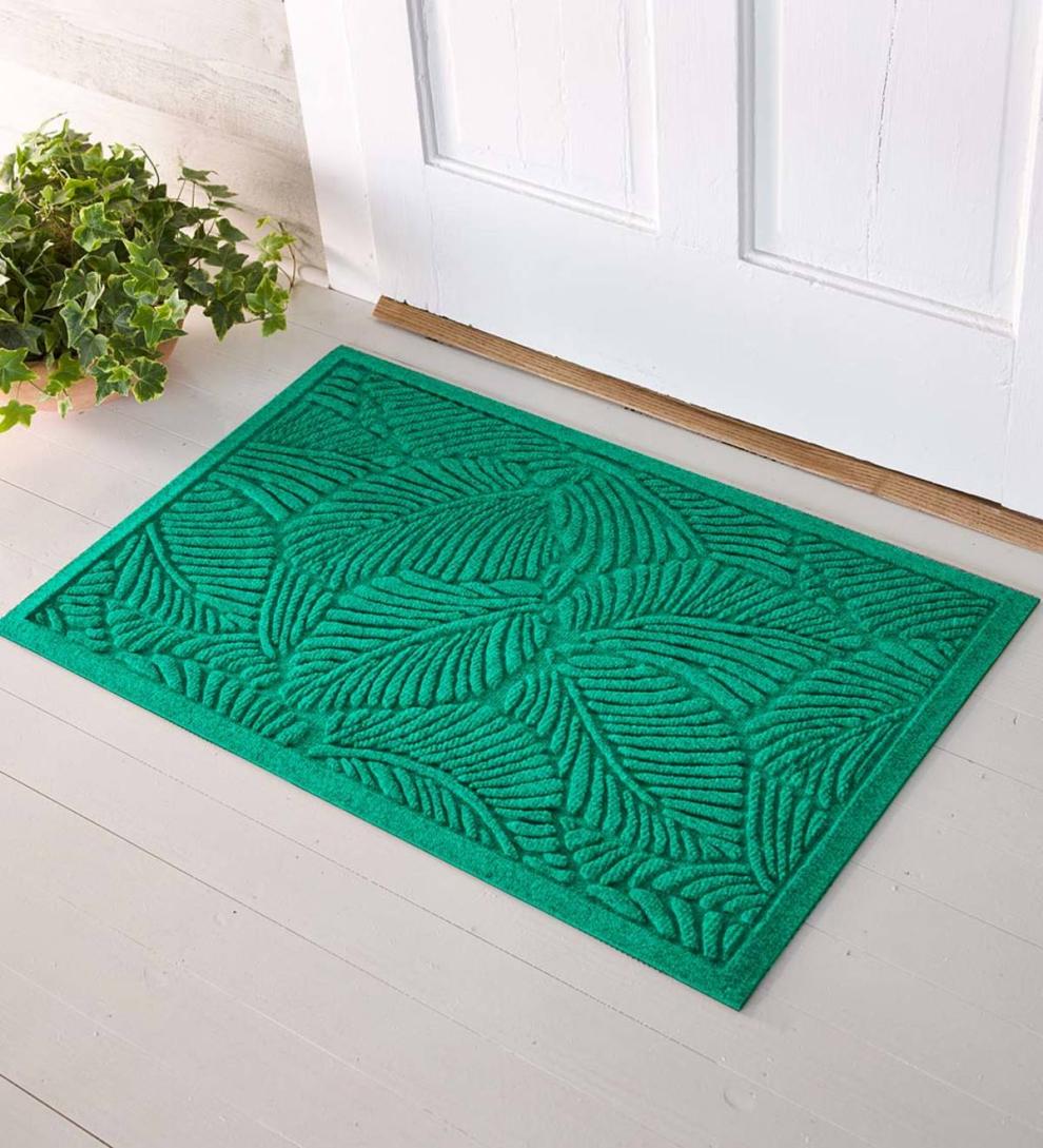 Plow & Hearth Doormats Indoor Living Waterhog Fern Doormat