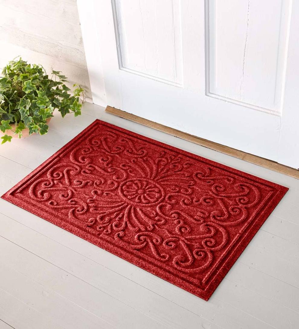 Plow & Hearth Doormats Indoor Living Waterhog Garden Gate Doormat