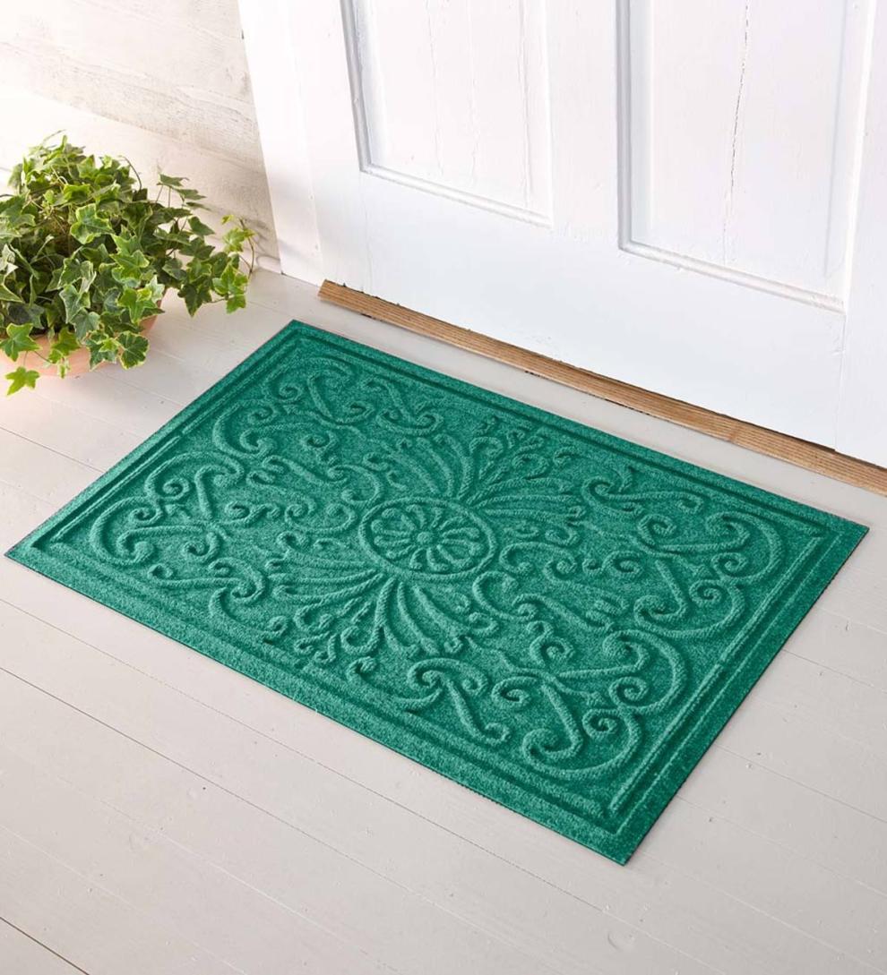 Plow & Hearth Doormats Indoor Living Waterhog Garden Gate Doormat