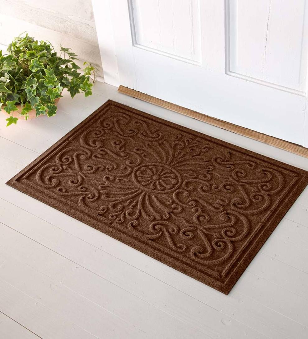 Plow & Hearth Doormats Indoor Living Waterhog Garden Gate Doormat