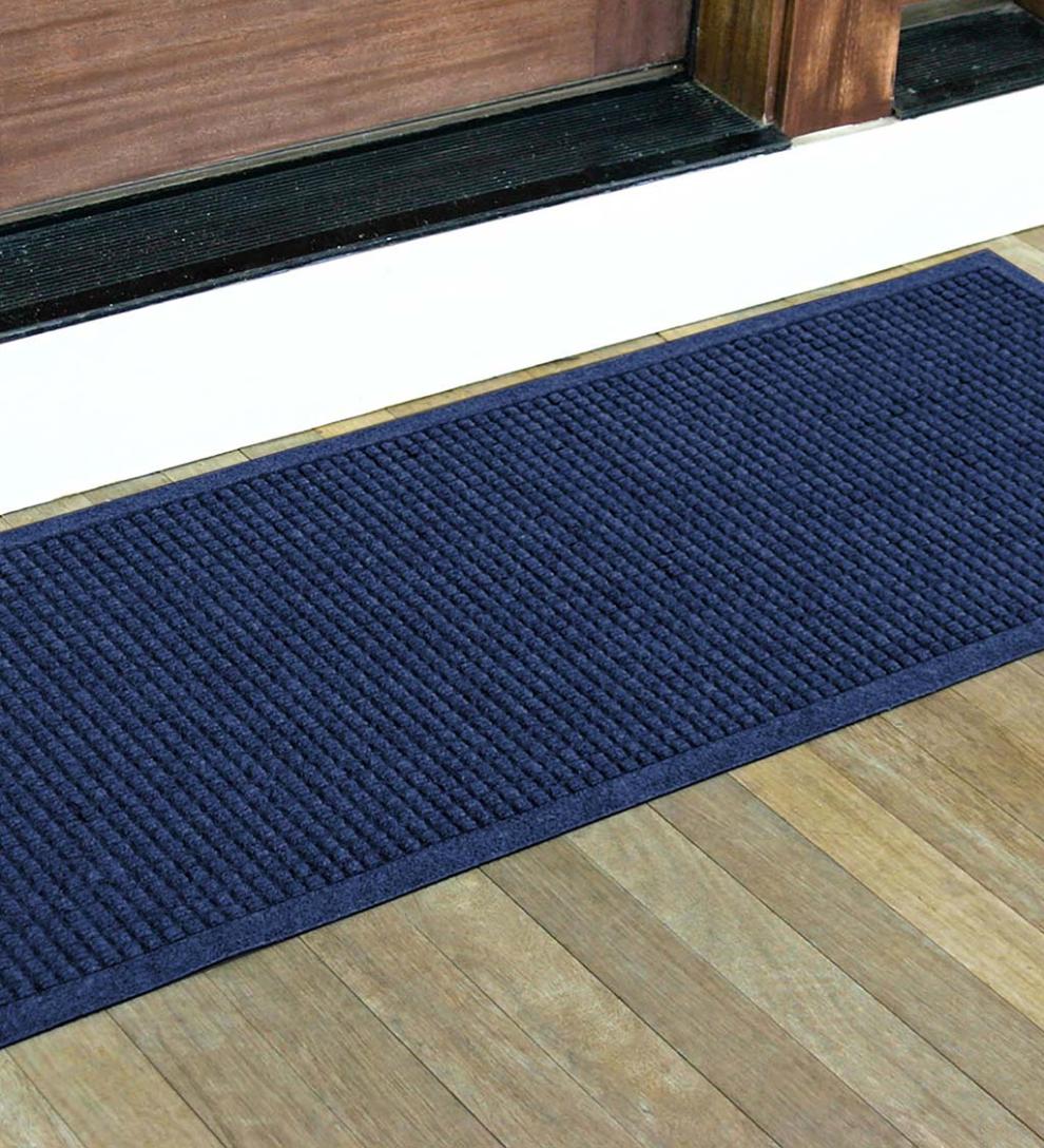 Plow & Hearth Doormats Indoor Living Waterhog Indoor/Outdoor Cubes Doormat