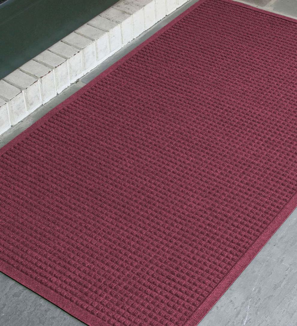 Plow & Hearth Doormats Indoor Living Waterhog Indoor/Outdoor Cubes Doormat