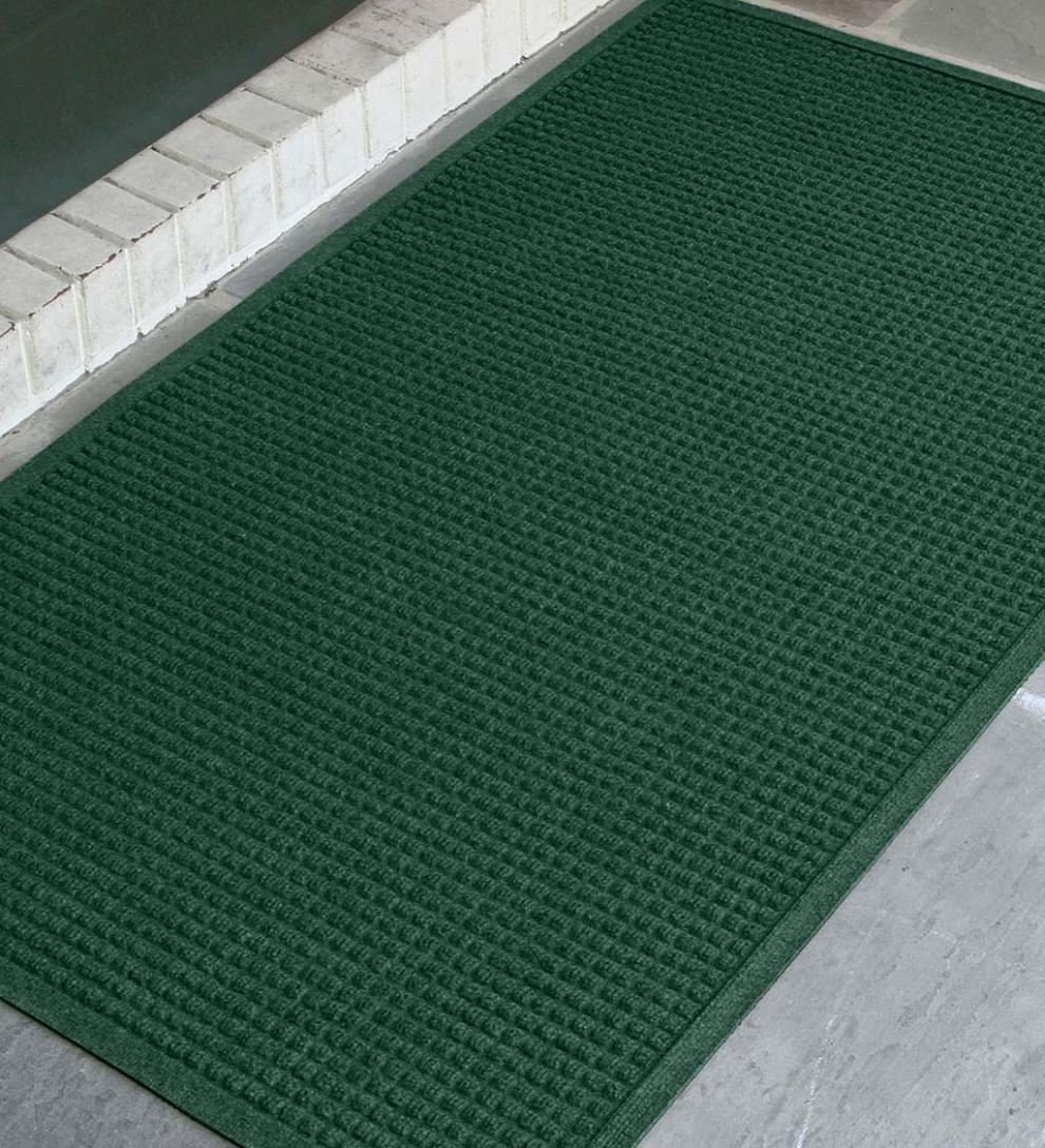 Plow & Hearth Doormats Indoor Living Waterhog Indoor/Outdoor Cubes Doormat