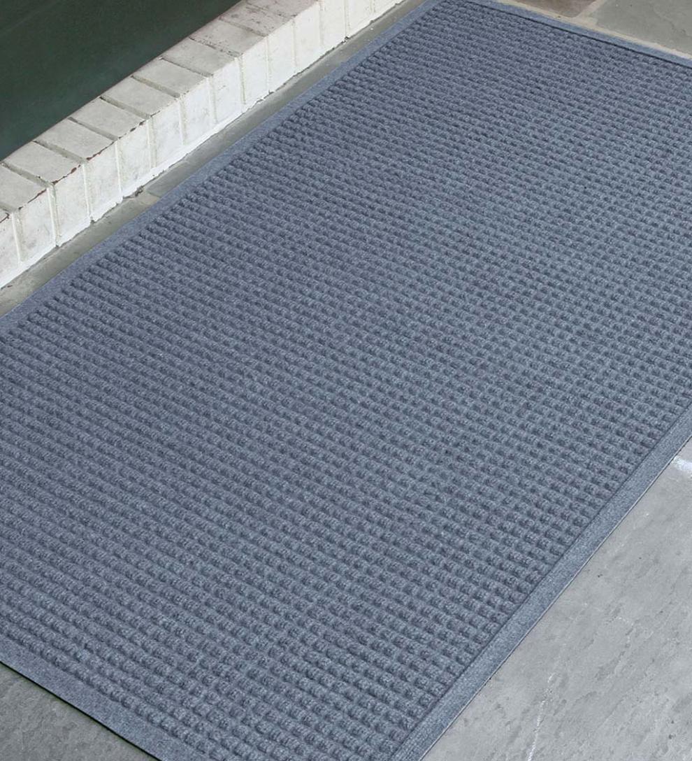 Plow & Hearth Doormats Indoor Living Waterhog Indoor/Outdoor Cubes Doormat