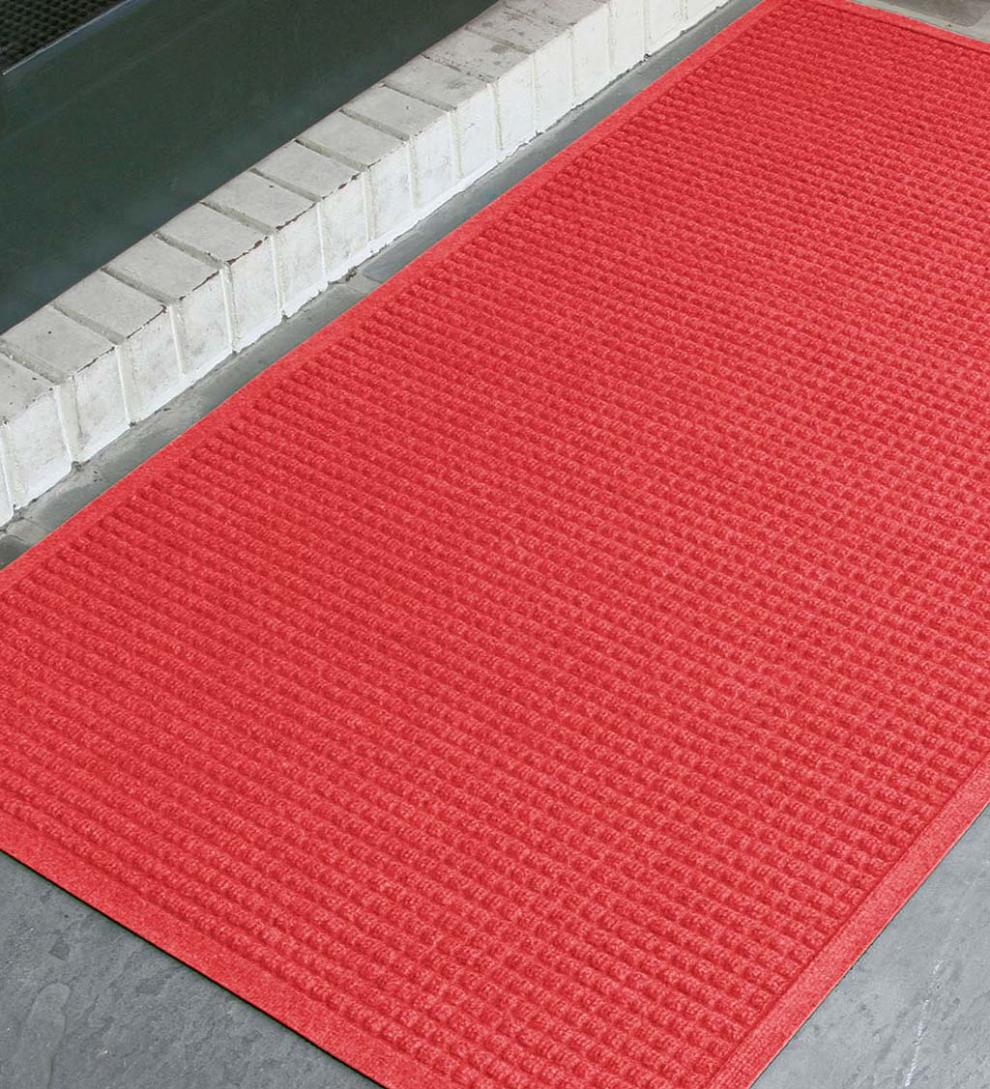 Plow & Hearth Doormats Indoor Living Waterhog Indoor/Outdoor Cubes Doormat