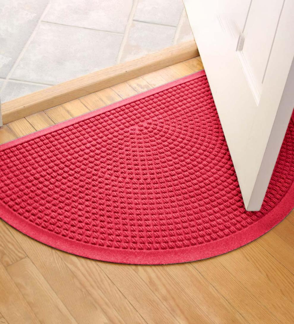 Plow & Hearth Doormats Indoor Living Waterhog Indoor/Outdoor Cubes Doormat