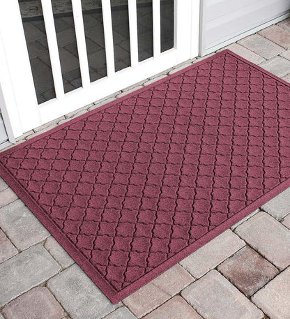 Plow & Hearth Doormats Indoor Living Waterhog Indoor/Outdoor Geometric Doormat