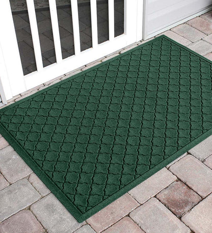 Plow & Hearth Doormats Indoor Living Waterhog Indoor/Outdoor Geometric Doormat