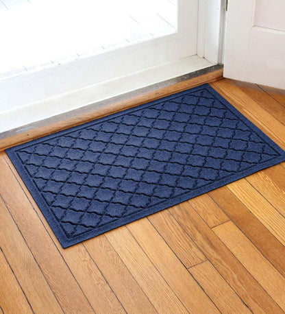 Plow & Hearth Doormats Indoor Living Waterhog Indoor/Outdoor Geometric Doormat