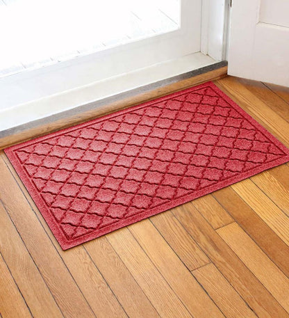 Plow & Hearth Doormats Indoor Living Waterhog Indoor/Outdoor Geometric Doormat
