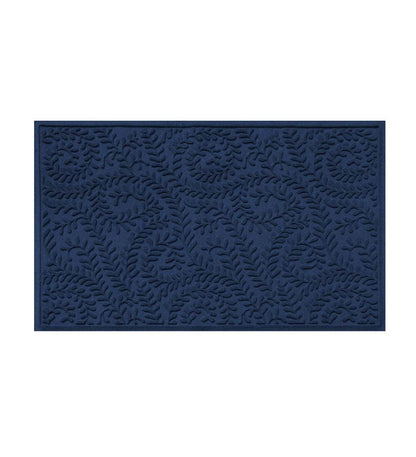 Plow & Hearth Doormats Indoor Living Waterhog Indoor/Outdoor Leaves Doormat