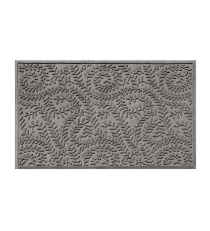 Plow & Hearth Doormats Indoor Living Waterhog Indoor/Outdoor Leaves Doormat