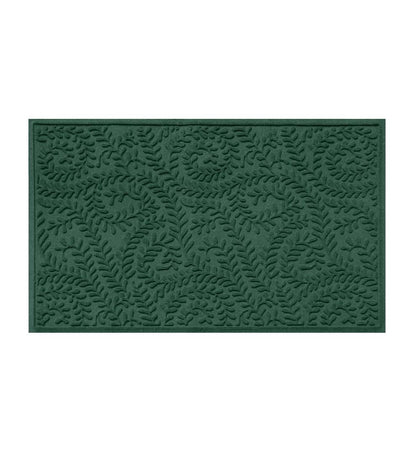 Plow & Hearth Doormats Indoor Living Waterhog Indoor/Outdoor Leaves Doormat