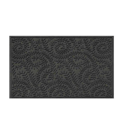 Plow & Hearth Doormats Indoor Living Waterhog Indoor/Outdoor Leaves Doormat