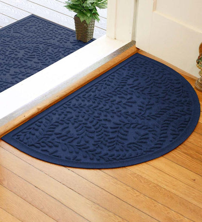 Plow & Hearth Doormats Indoor Living Waterhog Indoor/Outdoor Leaves Doormat