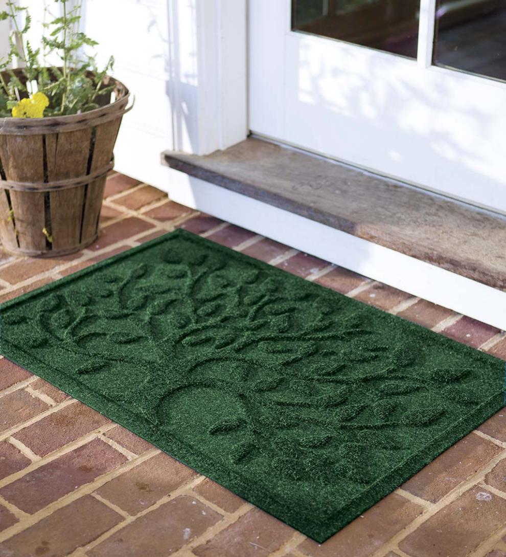 Plow & Hearth Doormats Indoor Living Waterhog Tree Of Life Doormat