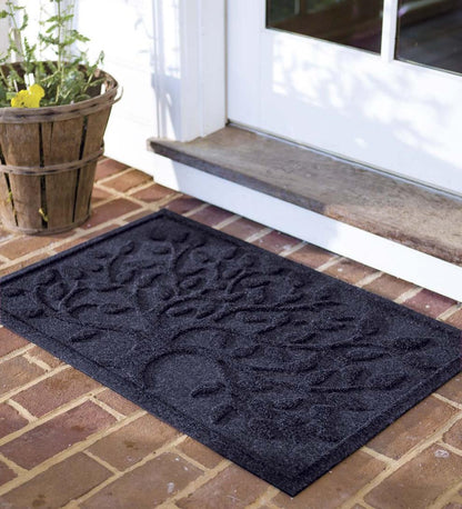 Plow & Hearth Doormats Indoor Living Waterhog Tree Of Life Doormat