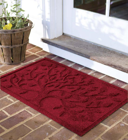 Plow & Hearth Doormats Indoor Living Waterhog Tree Of Life Doormat
