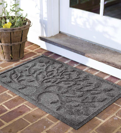 Plow & Hearth Doormats Indoor Living Waterhog Tree Of Life Doormat