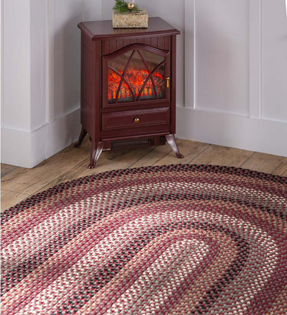 Plow & Hearth Electric Fireplaces & Stoves Fireplace & Hearth Compact Electric Stove - Black