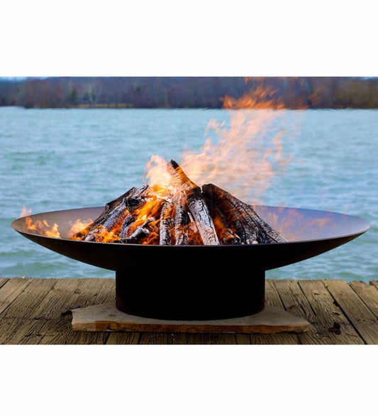 Plow & Hearth Fire Pits Fireplace & Hearth American-Made Handcrafted Asia Outdoor Fire Pit