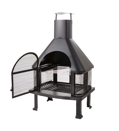 Plow & Hearth Fire Pits Fireplace & Hearth Black Outdoor Firehouse