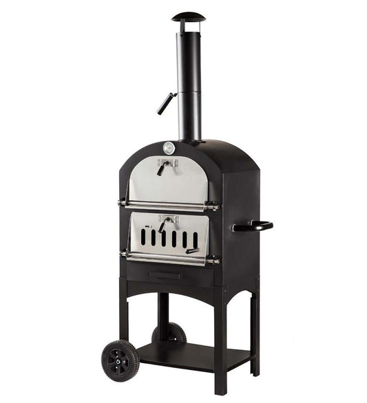Plow & Hearth Fire Pits Fireplace & Hearth Charcoal Grill/Oven/Chimenea