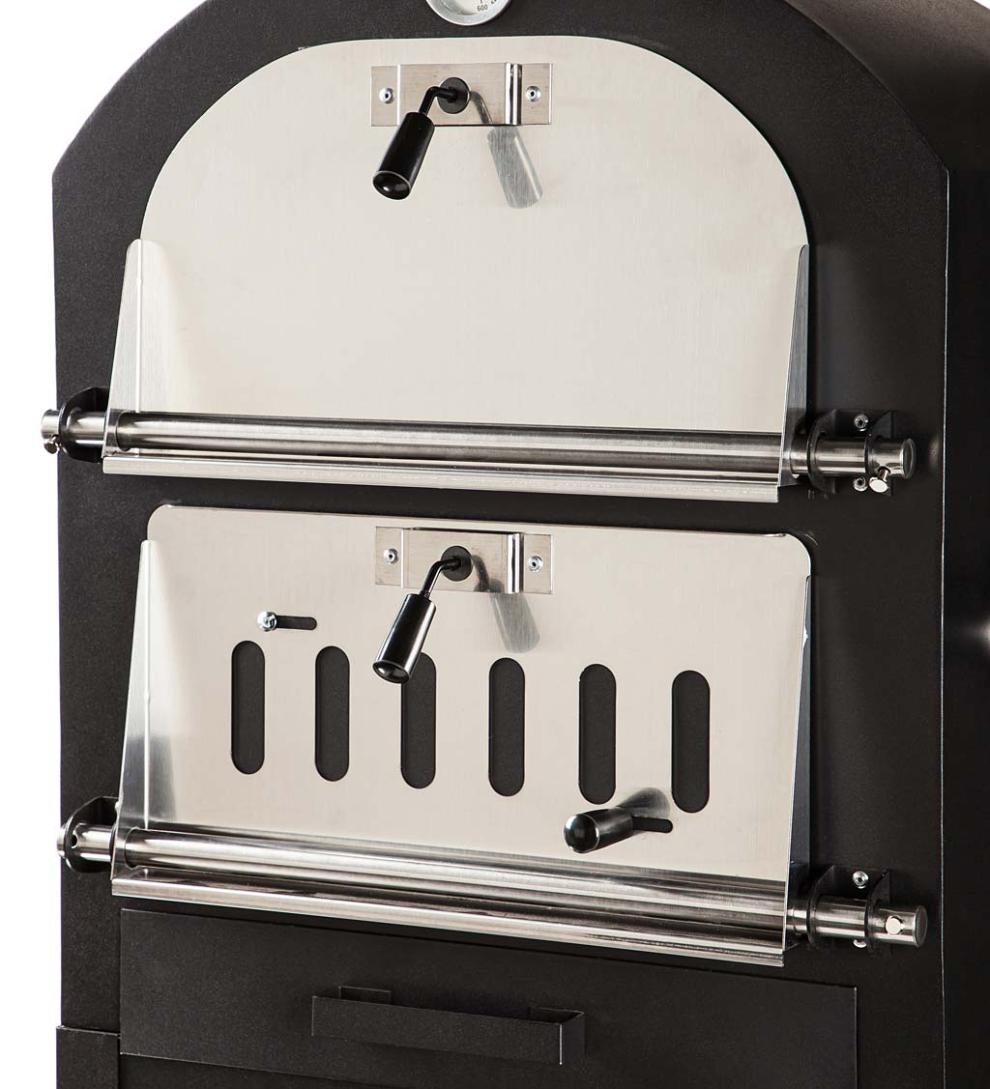 Plow & Hearth Fire Pits Fireplace & Hearth Charcoal Grill/Oven/Chimenea