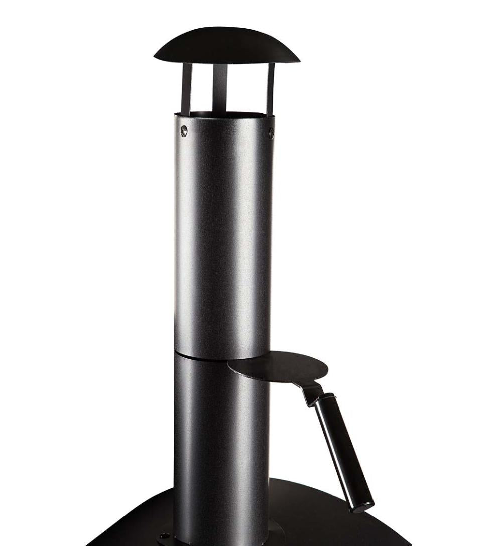 Plow & Hearth Fire Pits Fireplace & Hearth Charcoal Grill/Oven/Chimenea